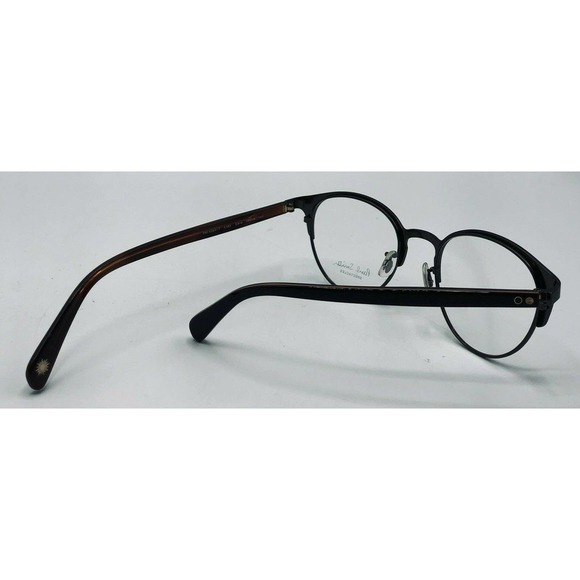 Paul Smith Earle 4064-T Round Red/Brown Eyeglass Frames Made In Italy NEW - Picture 2 of 8